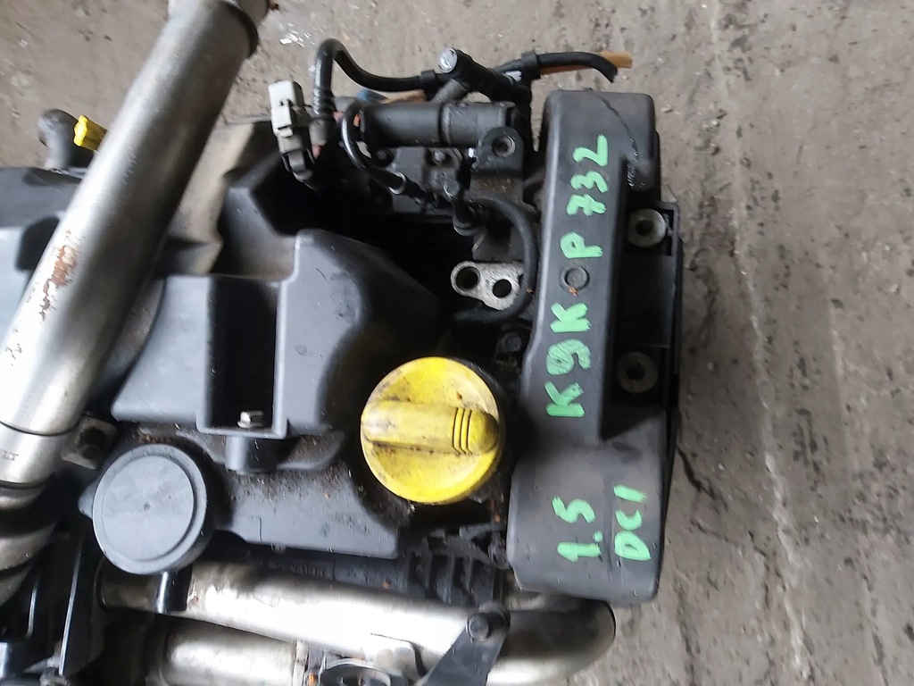фото №12, Nissan renault dacia clio iv 1.5 dci двигун kompletny k9kp732