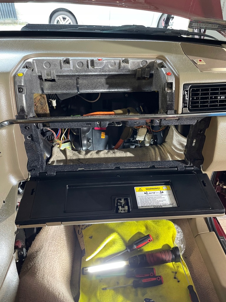 фото №6, Volvo s90 v90 960 mk ii 94-98 бардачок 2,5-3,0 w-wa