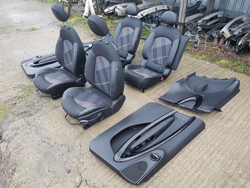 фото №5, Mini paceman r61 10r- сидіння заднє сидіння обшивки