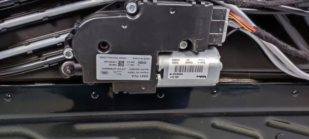 фото №9, Люк скло скло механізм штора jaguar xf ii 2 x260 2015- sedan