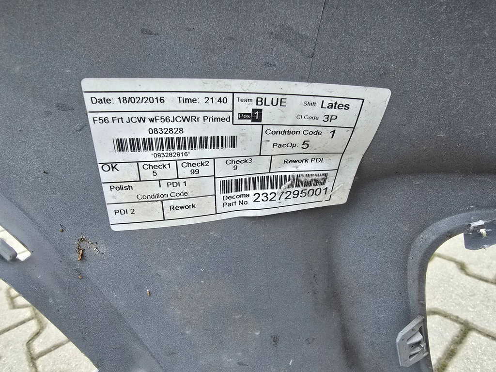 фото №14, Бампер перед передній mini f55 f56 f57 jcw 7360737