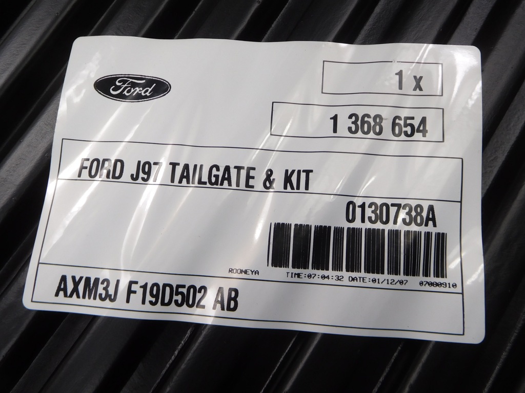 фото №7, Набір do задній кришки ford ranger оригінальний номер 1368654