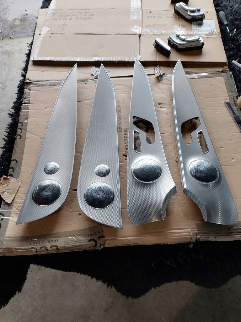 фото №1, Mercedes w213 молдинг декоративная дверь хром dekor amg