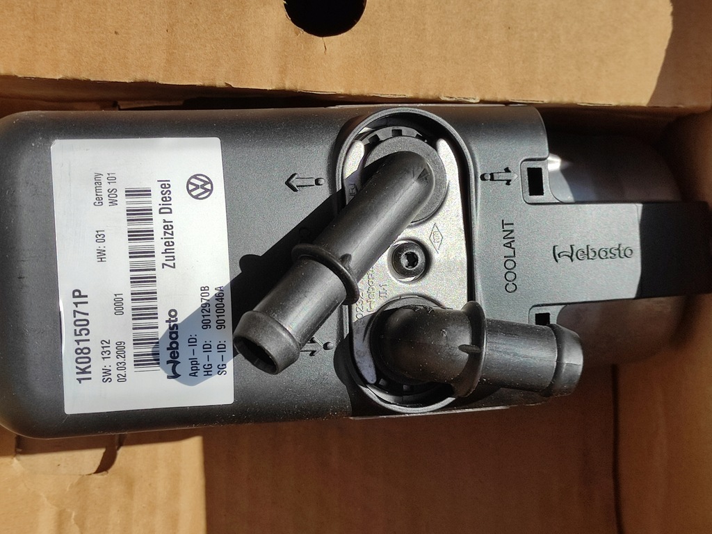 фото №7, Nowe webasto 1k0815071p vw touran