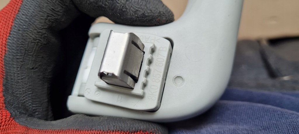 фото №9, A6 c7 4g ручка кронштейн потолочный левая левый задняя a7 4g