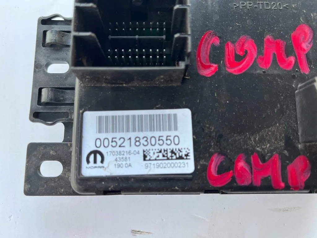 фото №3, Jeep compass ii модуль блок управления кондиционера