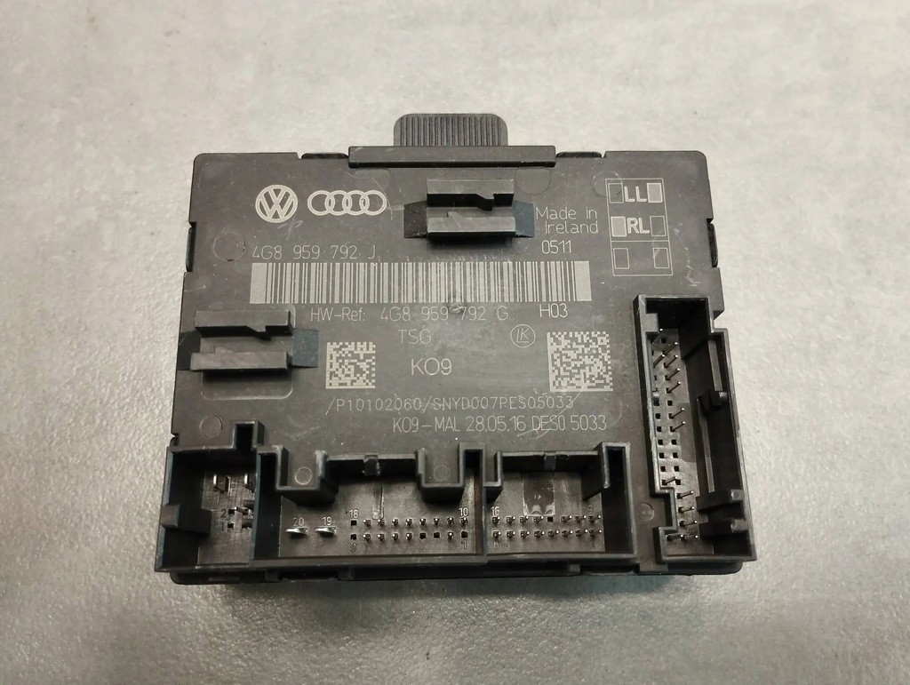фото №1, Audi a6 c7 4g модуль двері 4g8959792j