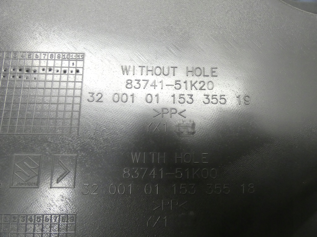 фото №10, Обшивка оббивка двері лівий задня opel agila ii b suzuki splash 08-14