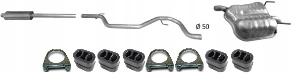 фото №1, Opel vectra c 2.2 16v 2002-01/2004 гасник комплект