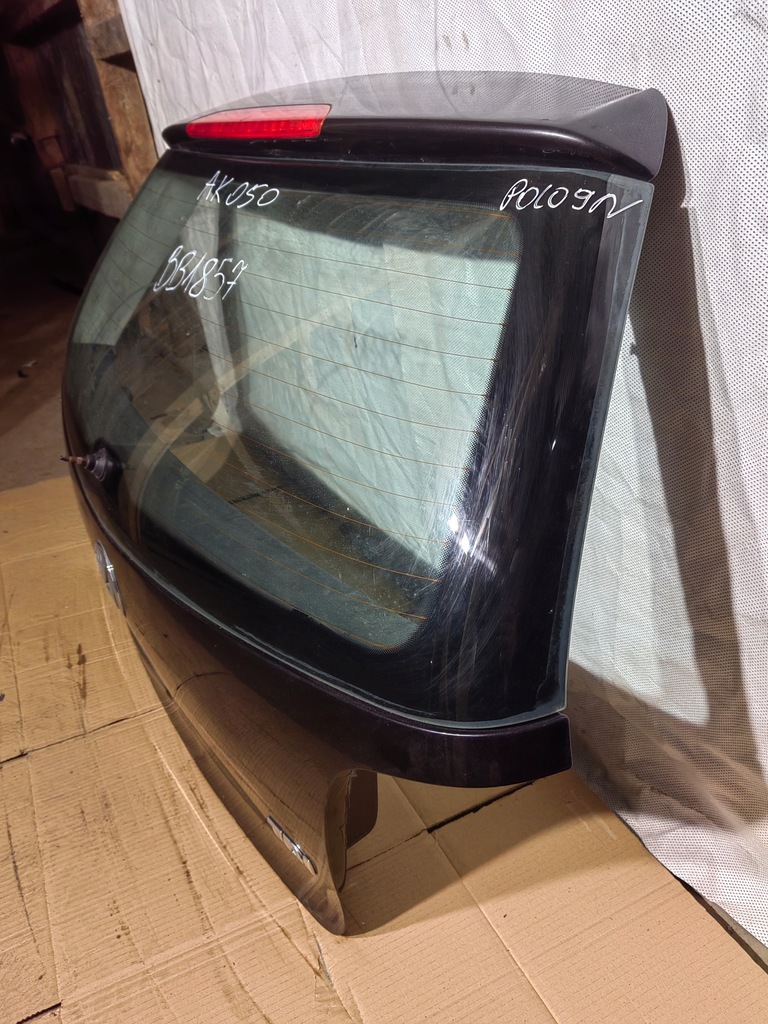 фото №5, Крышка багажника задняя vw polo 9n 5d