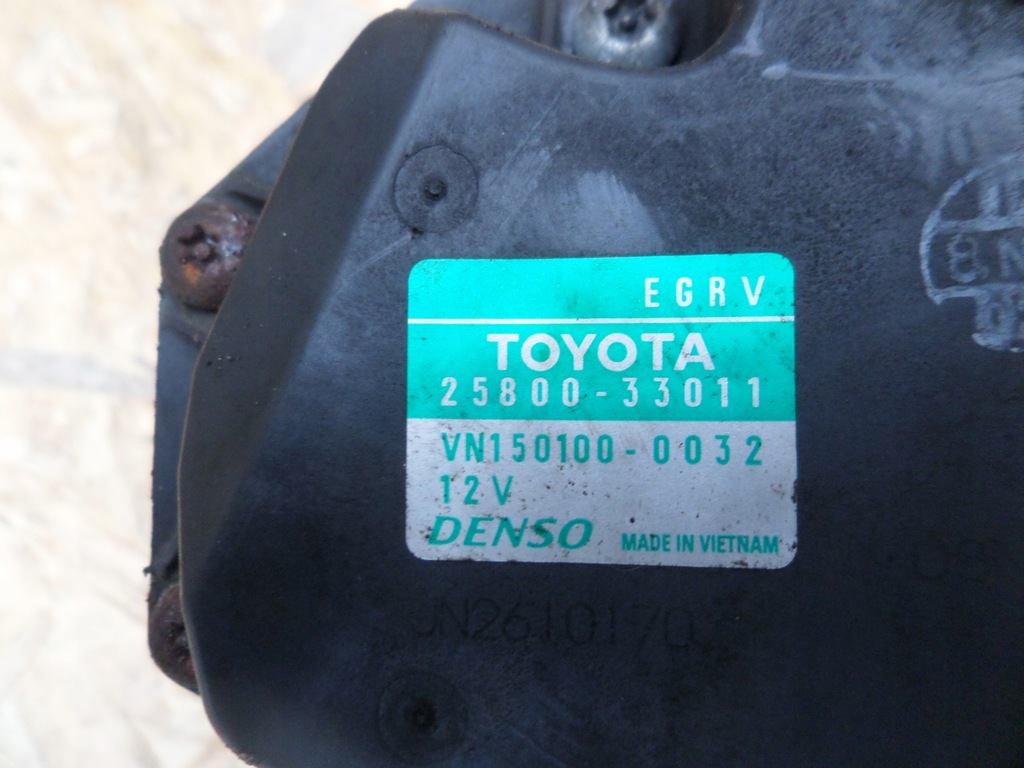 фото №6, Клапан egr toyota yaris 3 iii 1.4 d4d 1nd auris 2