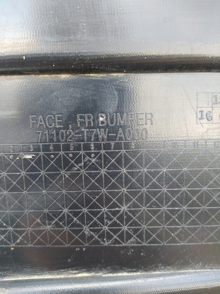 фото №13, Накладка спойлер защита pod бампер - honda hr-v