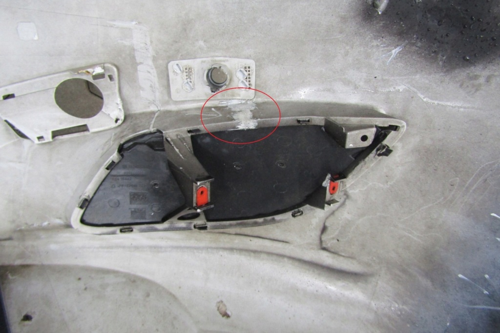 Бампер перед передний opel zafira b ii lift 08-14 Оригинал