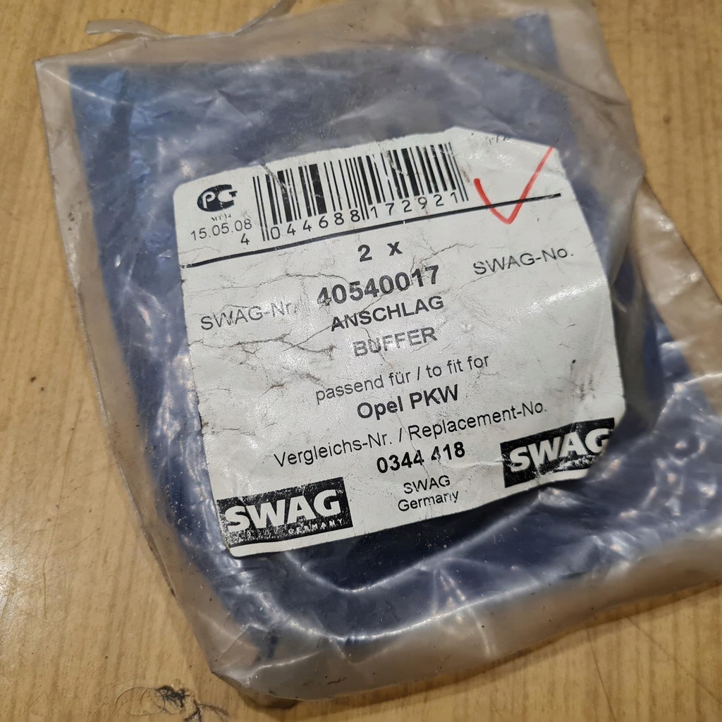 фото №6, Opel vectra b відбійник амортизатора перед комплект swag