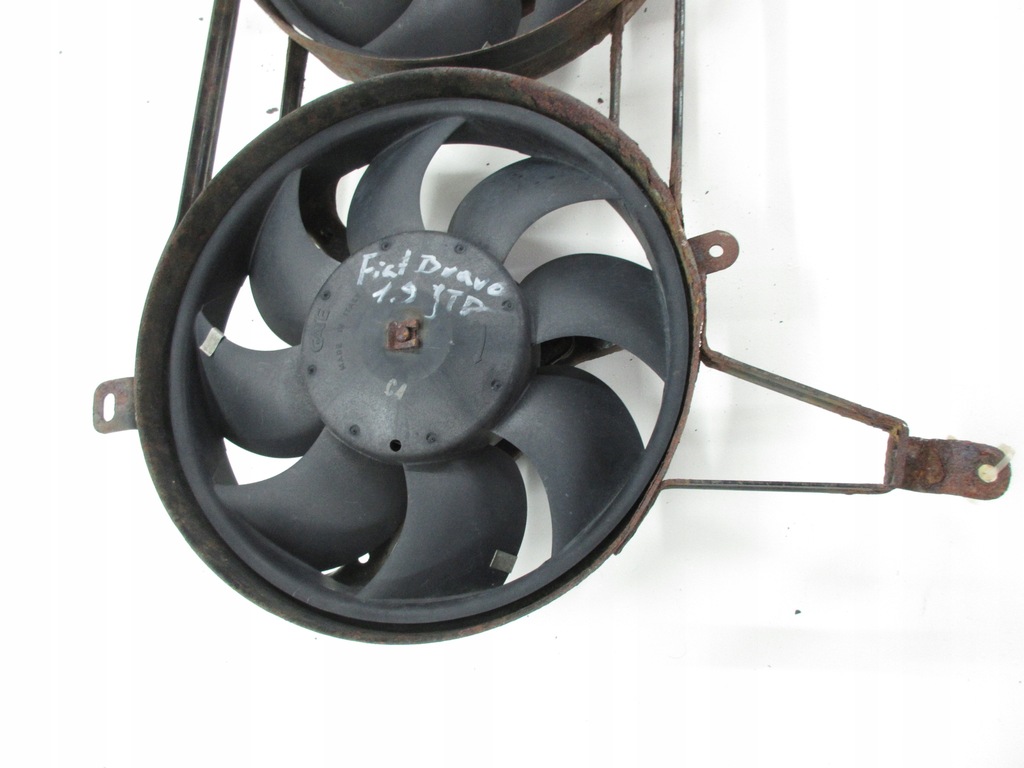 фото №6, Fiat bravo 1.9 jtd вентилятор радіатора