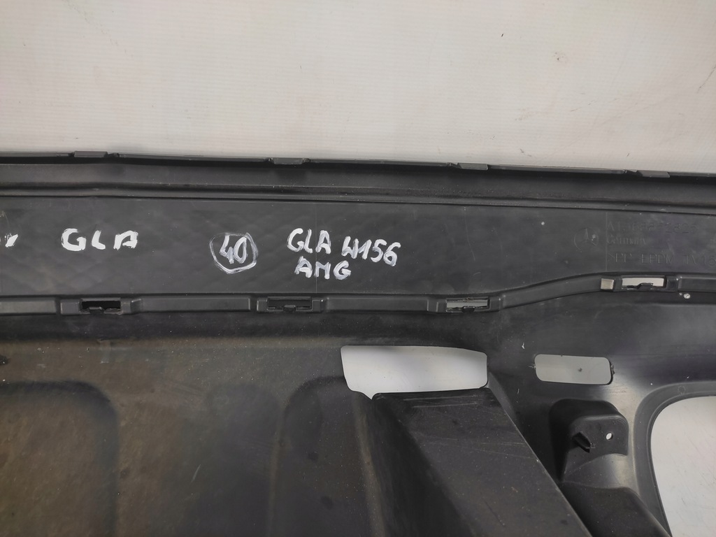 фото №9, Mercedes gla w156 x156 amg спойлер диффузор бампера заднего задняя 2013-
