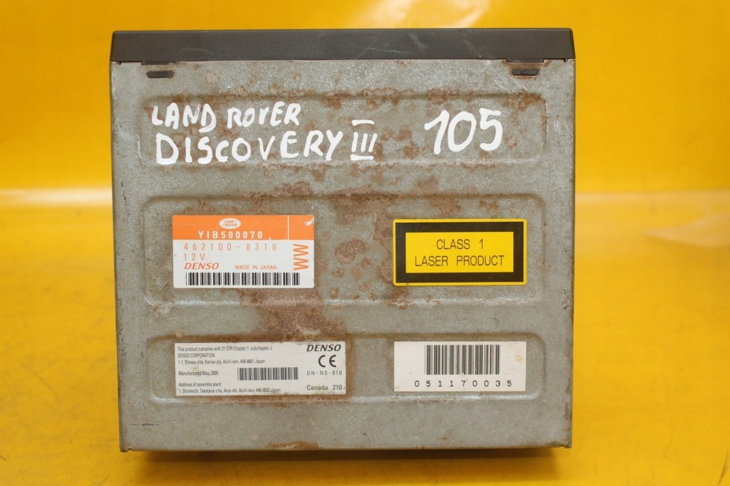 фото №11, Считыватель навигации dvd denso land rover sport discovery iii 462100 8318