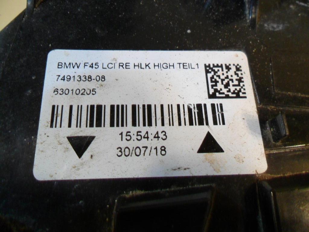 фото №13, Лампа правая задняя bmw f45 lift lci po 2018
