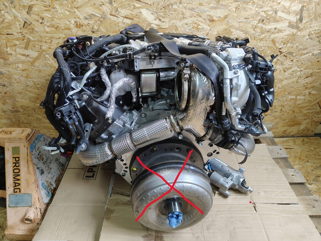 фото №9, Двигатель kompletny audi s7 c8 3.0 v6 tdi 344km dmk 2024r-