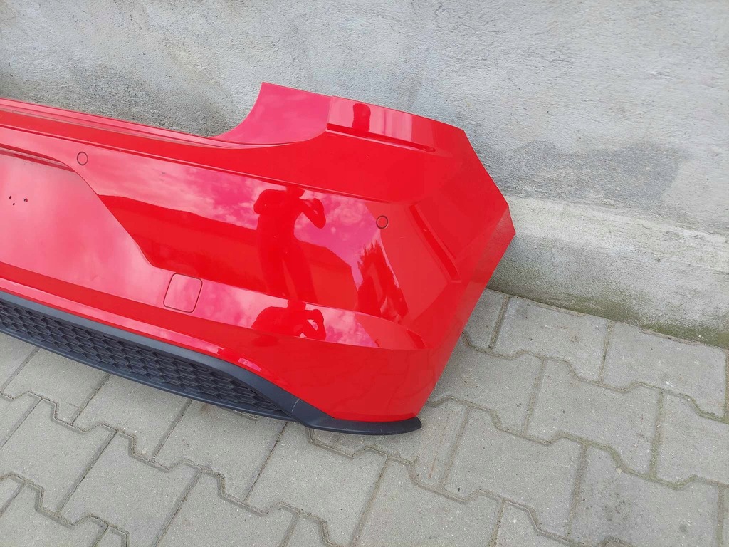 фото №6, Vw polo 2g vi 17- gti бампер задняя задний kpl pdc