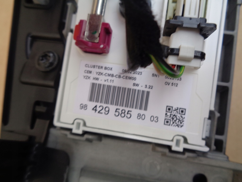 фото №9, Opel astra l vi 1.2 turbo счетчик экран 9848049880