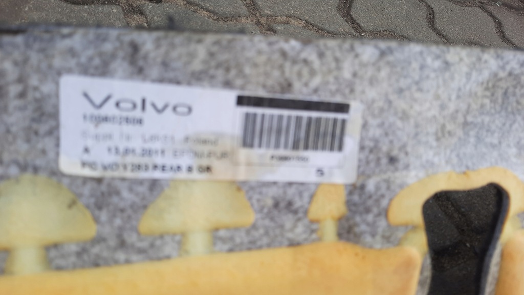 фото №10, Обшивка пол задняя volvo v60 10-18r