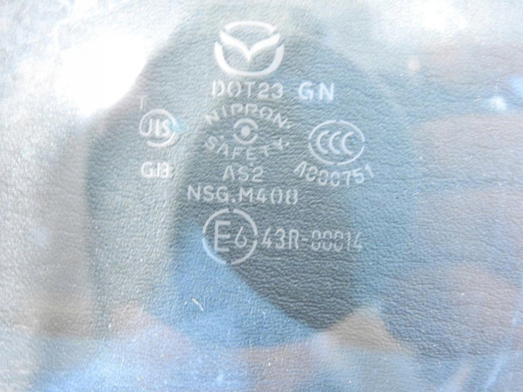 фото №4, Скло двері лівий перед mazda 5 i