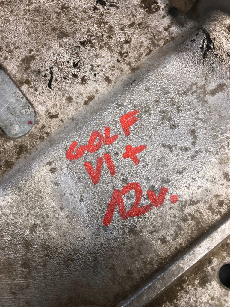 Балка підрамник підрамник vw golf vi plus 1k0199369f Зі Шроту