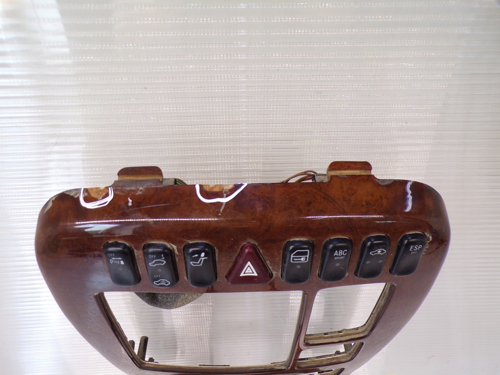 фото №5, Dekor рамка радіо домкрата тунель середнього mercedes w215 cl