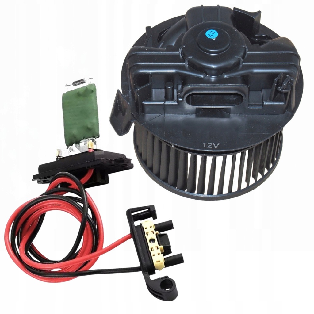 фото №1, Воздуходувка + резистор резистор do renault clio iii modus twingo ii