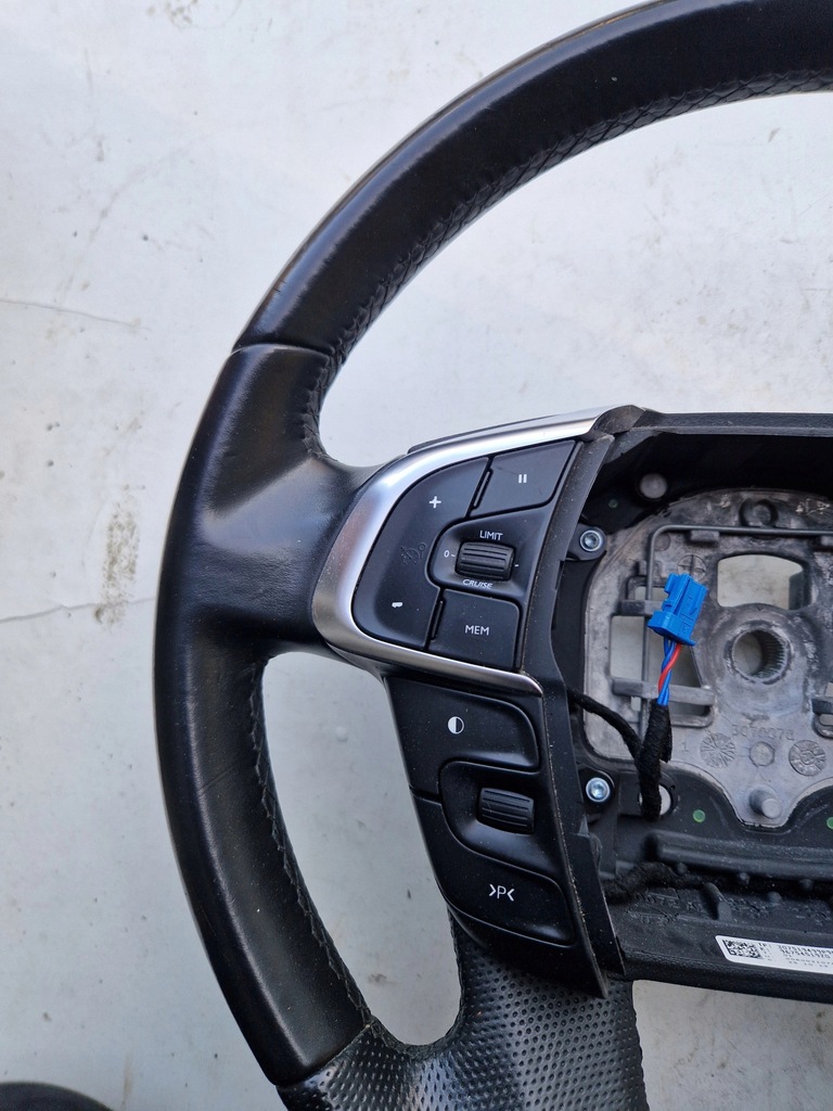 фото №7, Воздуховод кожа мультифункция citroen c4 ii b7