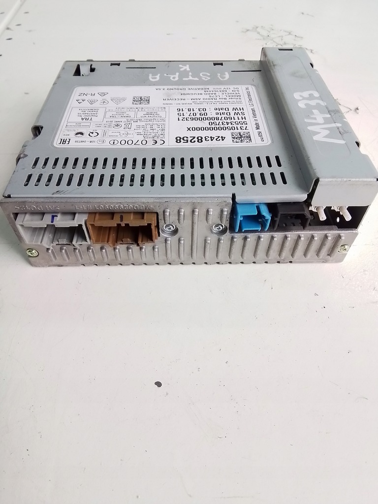 фото №3, M433 радио opel astra k 42438258