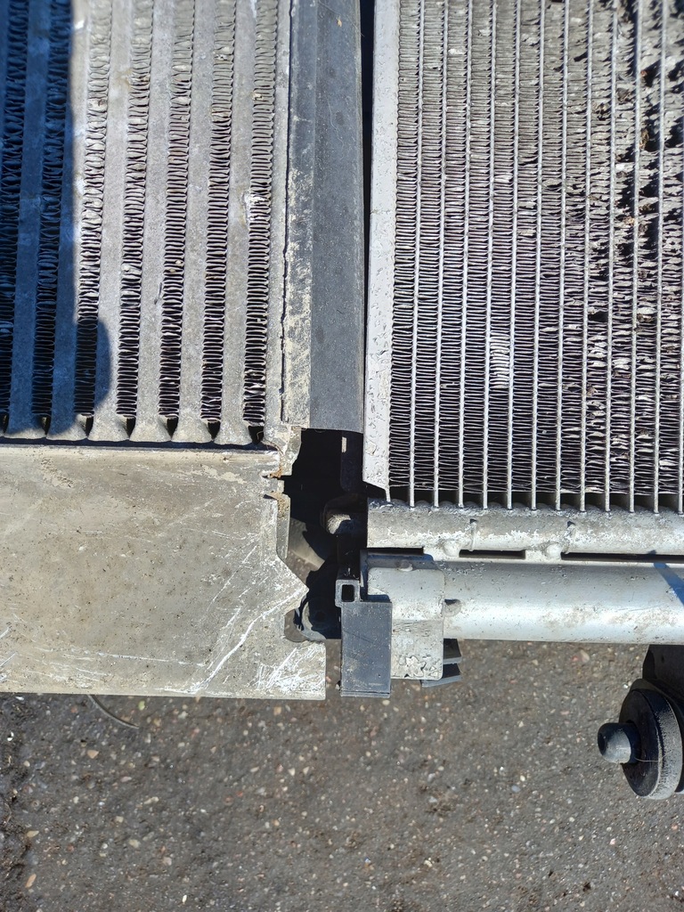 фото №4, Комплект радиатор citroen jumper 2.2 hdi