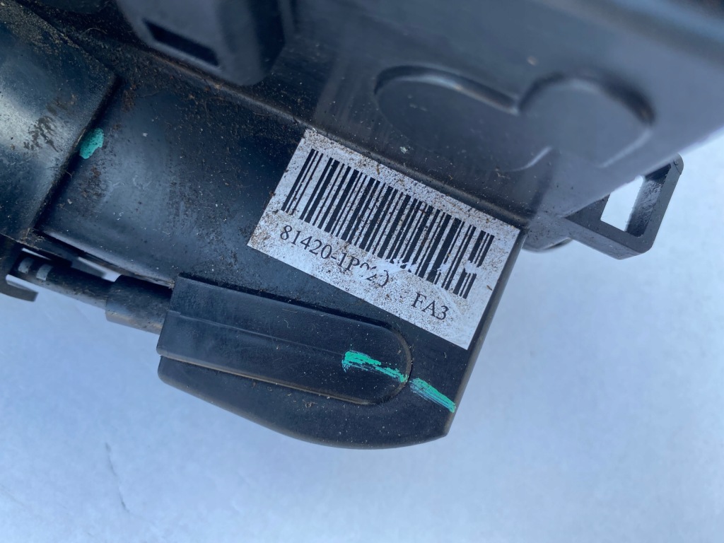 фото №4, Замок дверь задняя правый 81420-1p020 kia venga 7pin