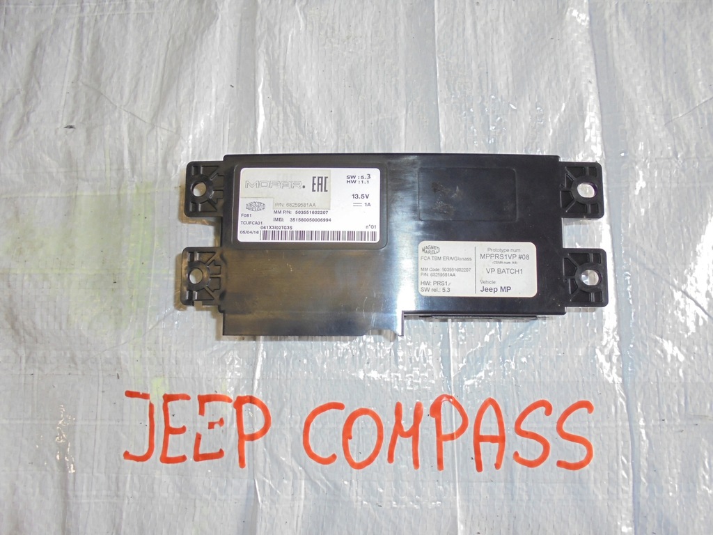 фото №2, Jeep compass 2018r модуль telematics 68259581aa