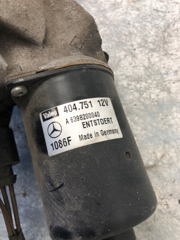 фото №8, Механизм дворник mercedes vito w639 a6398200040