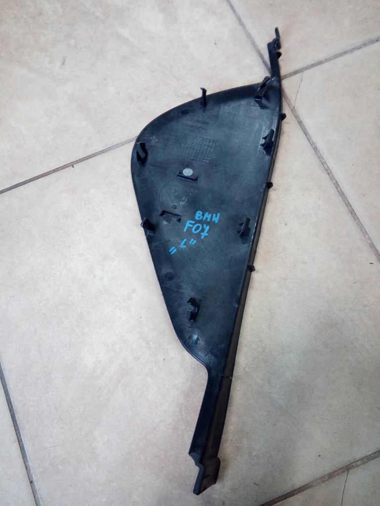 фото №7, Захист панелі консолі обшивка bmw 5 f07 eur. oryg