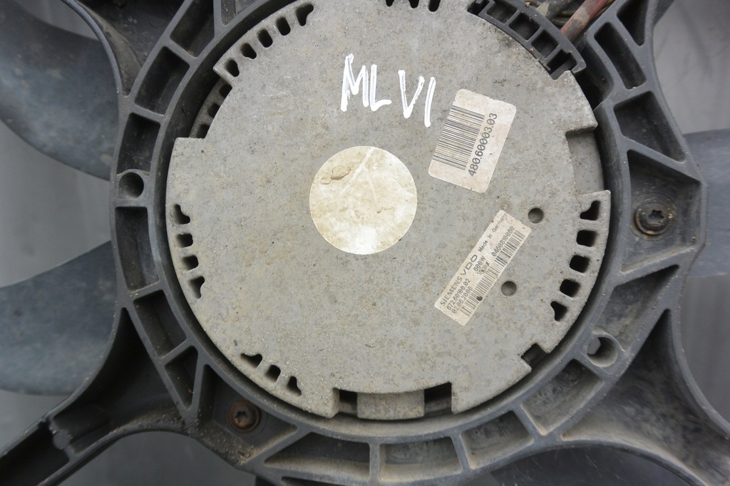 фото №3, Вентилятор радиатора mercedes ml gl r-klasa w164 x164 w251