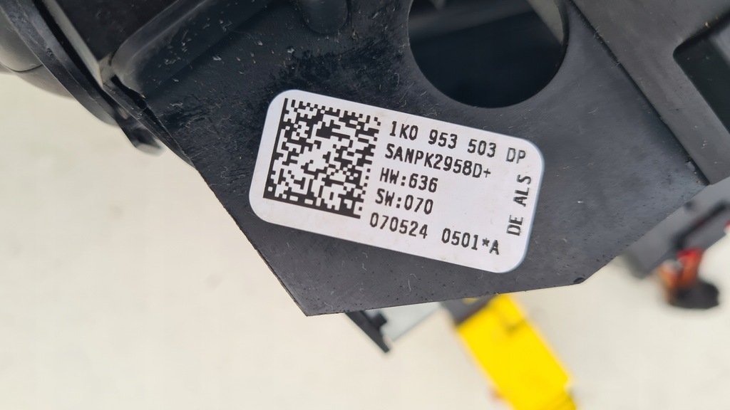 фото №8, Seat leon ii 04-12r переключатели лента датчик kąta поворота модуль 1k0953549aq