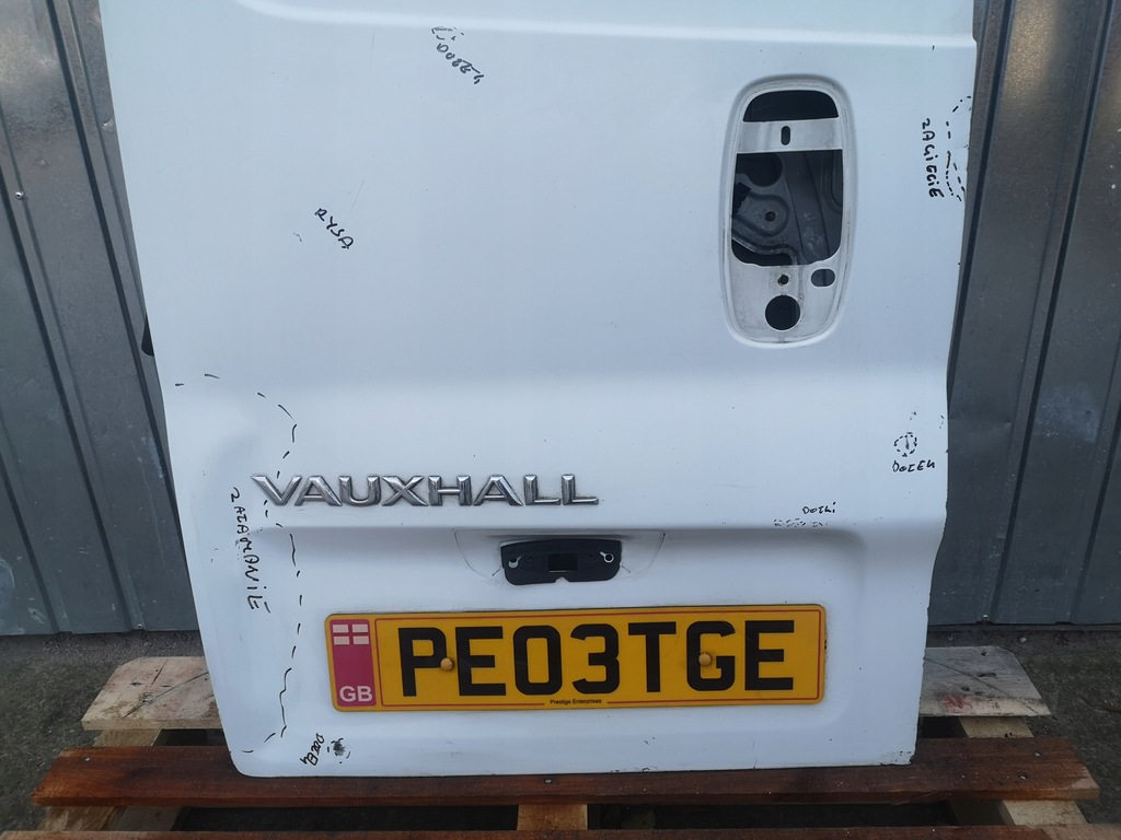 фото №10, Дверь распашные левый задняя opel vivaro a renault trafic ii lift 06-14