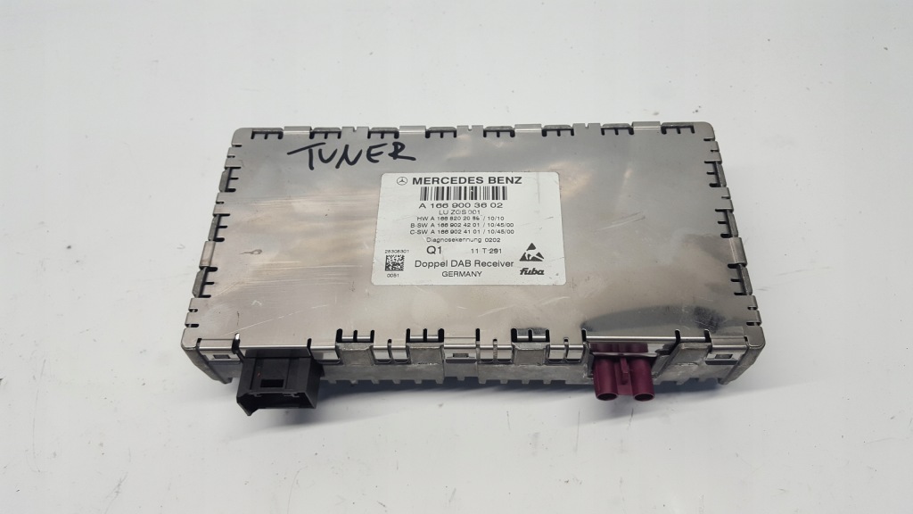 фото №1, Mercedes w204 lift модуль тюнер радіо a1669003602