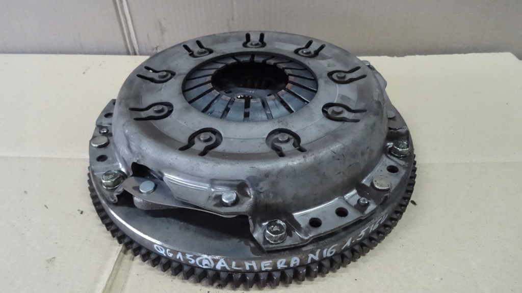 фото №12, Almera n16 1.5 16v колесо маховик диск прижим 12311bm500