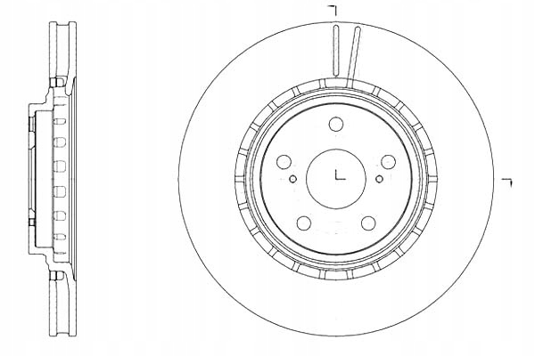 фото №1, Remsa тормозные диски тормозные 2szt lexus rx 450h awd ggl