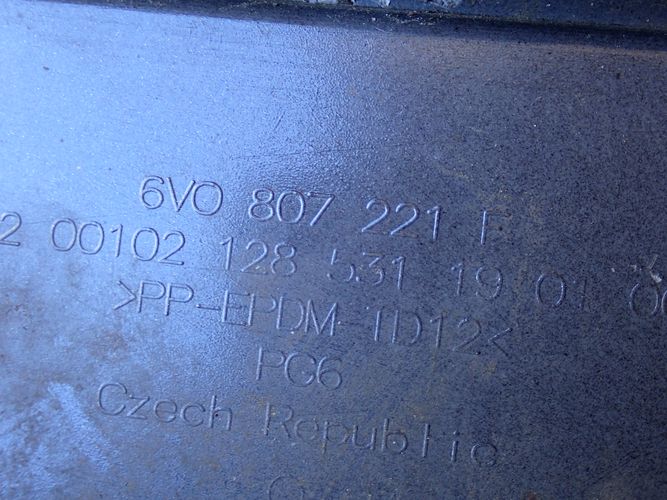 фото №10, Skoda fabia iii 6v0 lift 18- бампер передний перед