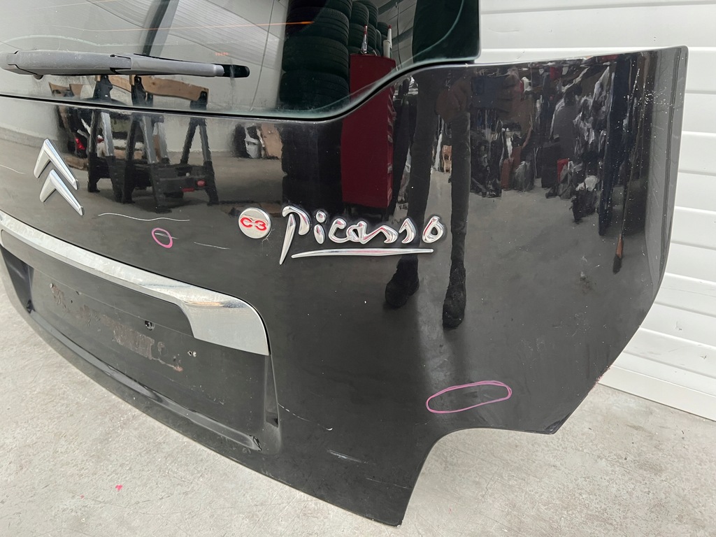 фото №6, Крышка багажника задняя багажника citroen c3 picasso