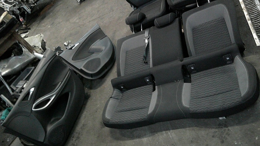 фото №5, Opel astra k v kombi сидіння заднє сидіння обшивки комплект eu