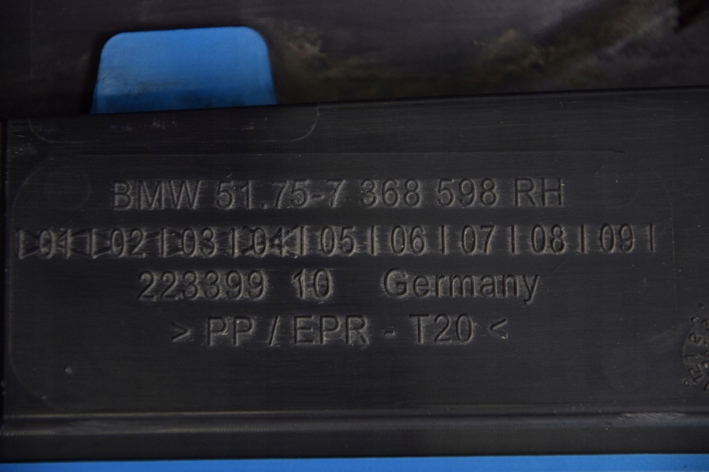 фото №7, Поріг молдинг поріг права bmw i3