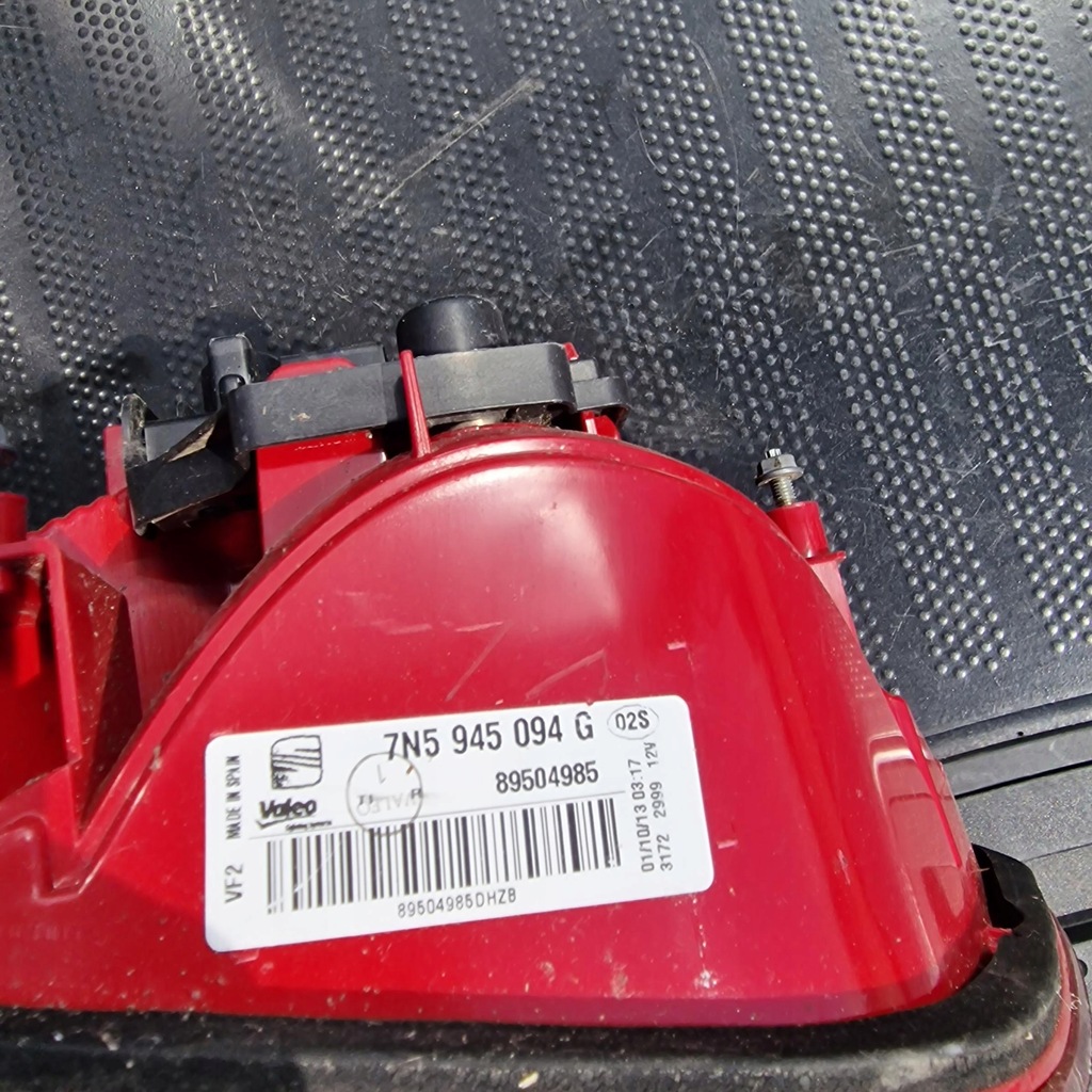 фото №6, Лампа задня права w кришка alhambra 7n5945094g