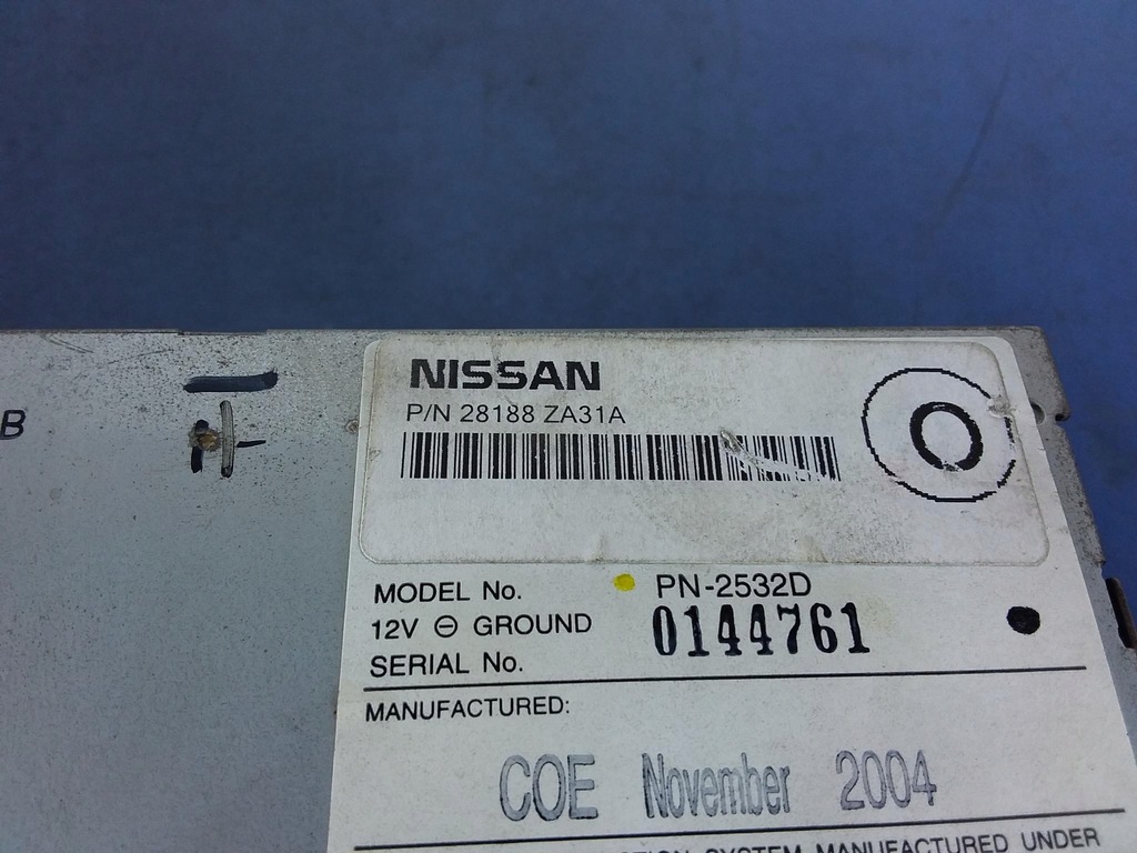 фото №5, Nissan maxima a34 чейнджер дисків cd pn-2532d