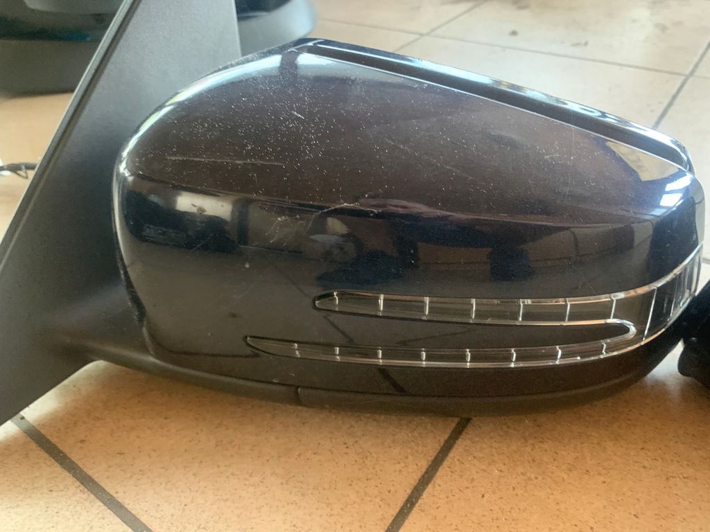 фото №14, Mercedes c klasa w204 lift зеркало датчик мертвого pola 8+2 кабели